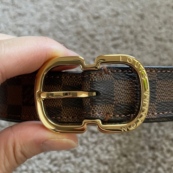 Louis Vuitton 25mm mini damier belt - Picture 2 of 7